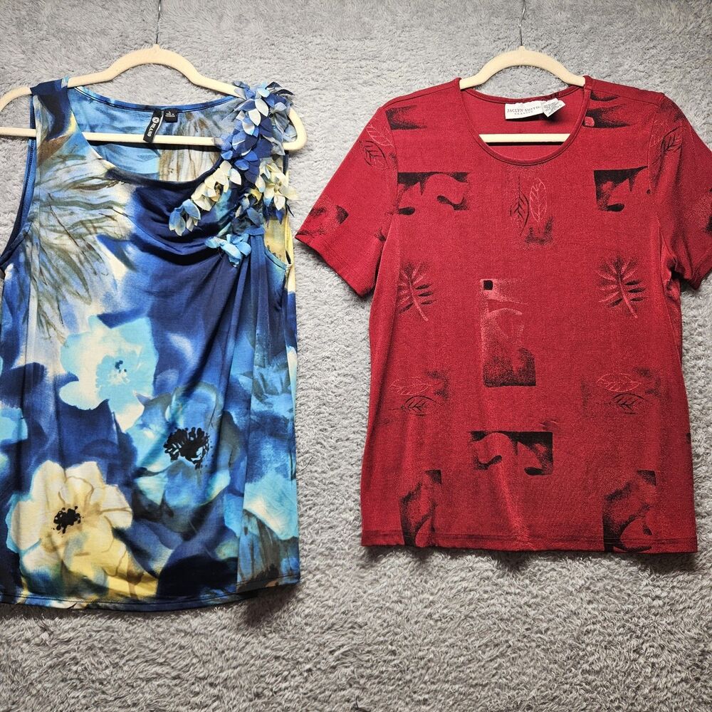 Womens Business Casual Shirt Bundle Size Large Blouse Workwear - Picture 7 of 16